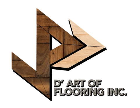 official logo of d'art of flooring surrey canada.